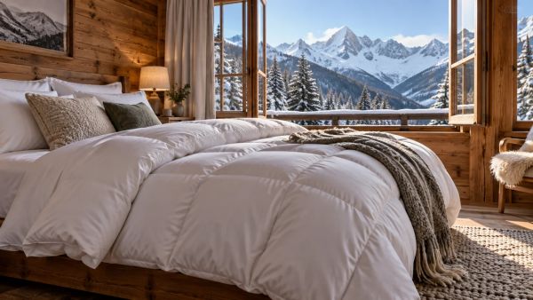 Top 5 couettes hiver pour un sommeil douillet et confortable